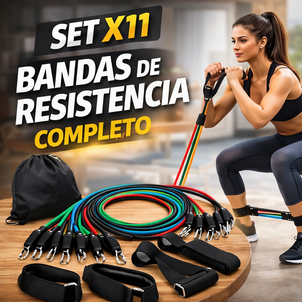 Bandas Elásticas De Resistencia Set X 11