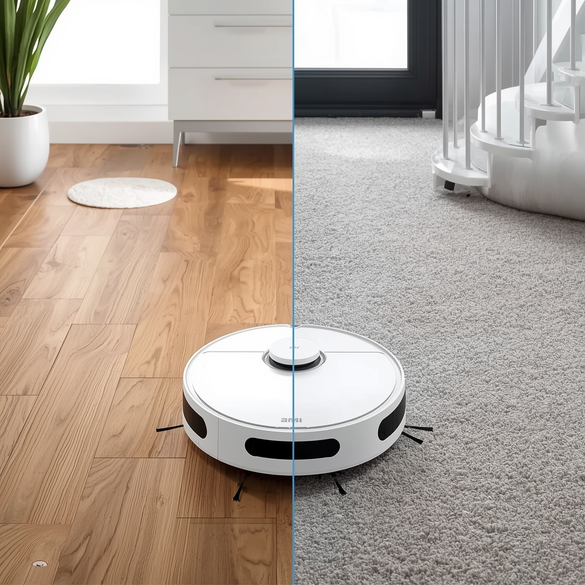Aspiradora robot inteligente