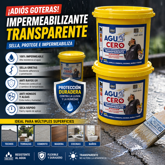 Impermeabilizante Sellador 500 Ml X 2