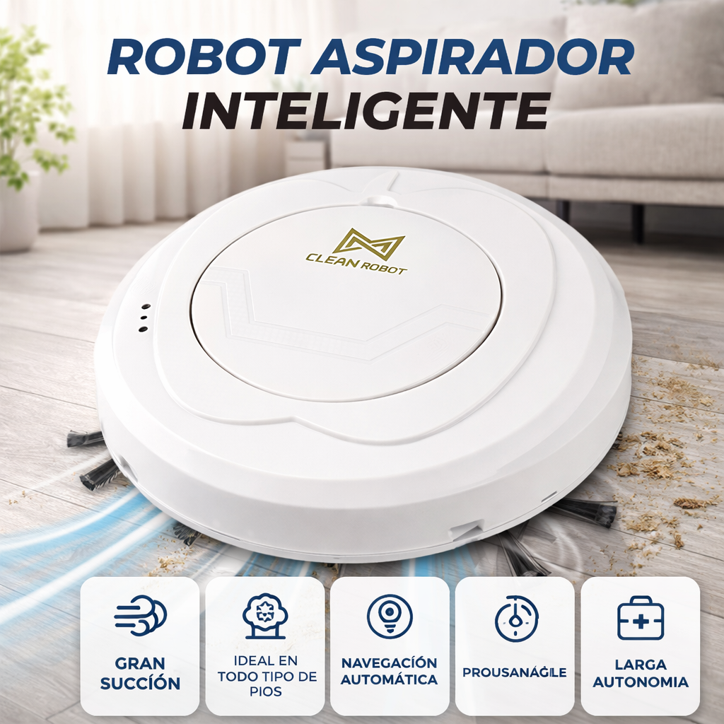 Aspiradora robot inteligente