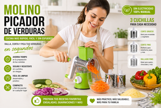 Molino Picador De Verduras